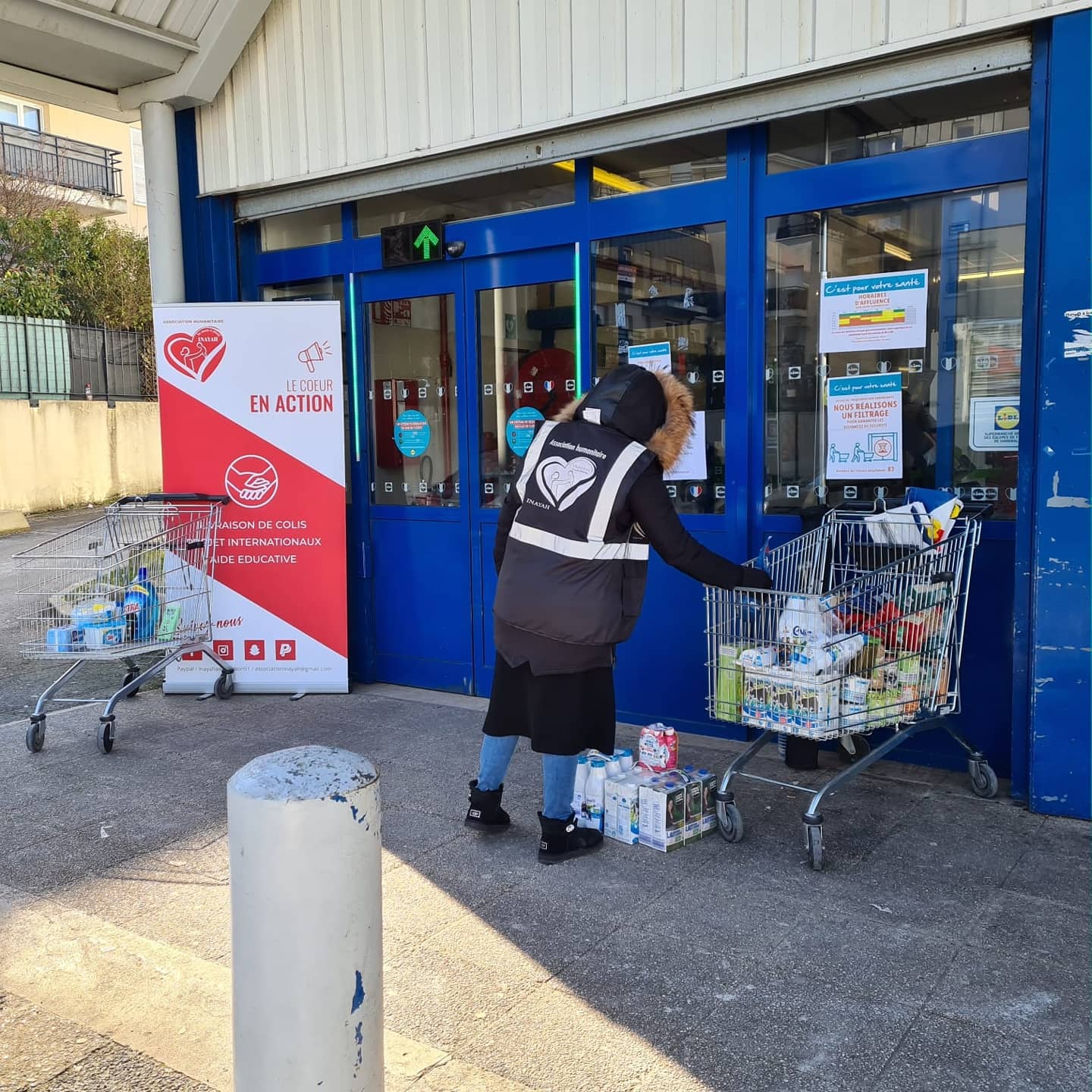 COLLECTE ALIMENTAIRE SUR VITRY SUR SEINE